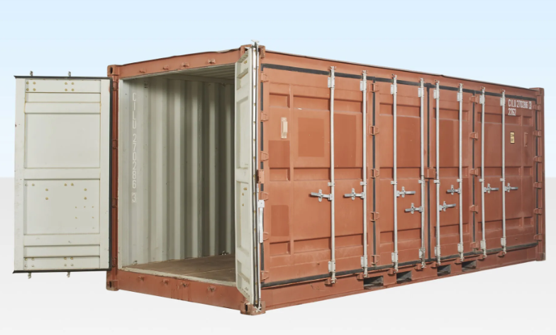 used 20ft open side shipping container for sale | Coolabah Containers