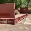used 40ft flat rack shipping container for sale | Coolabah Containers