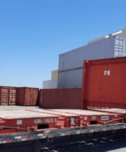 used 20ft flat rack shipping container for sale | Coolabah Containers